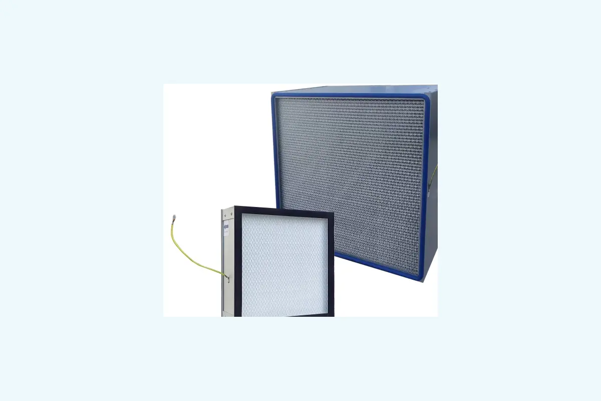 Antistatisch paneelfilter