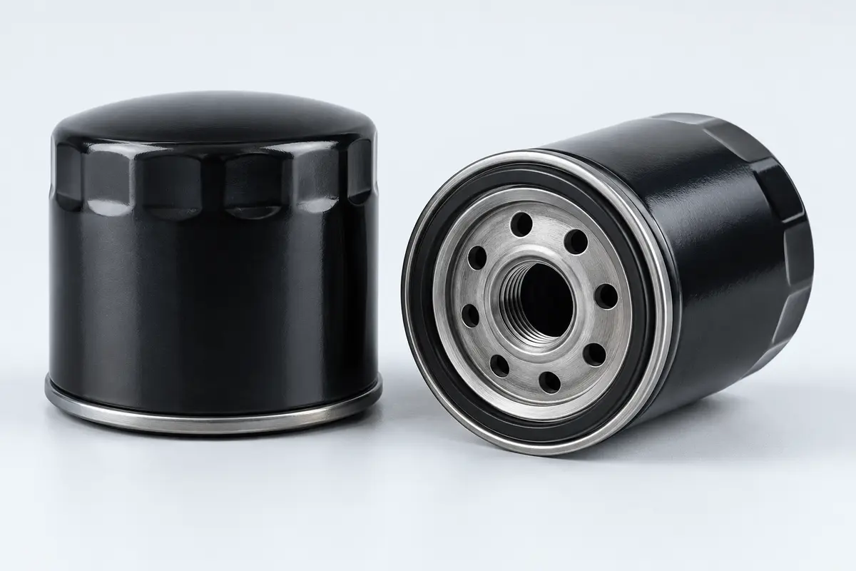 Illustratieve oliefilters voor compressoren
