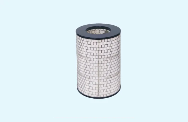 Cilindrisch H13 HEPA-filter voor vliegtuigcabines